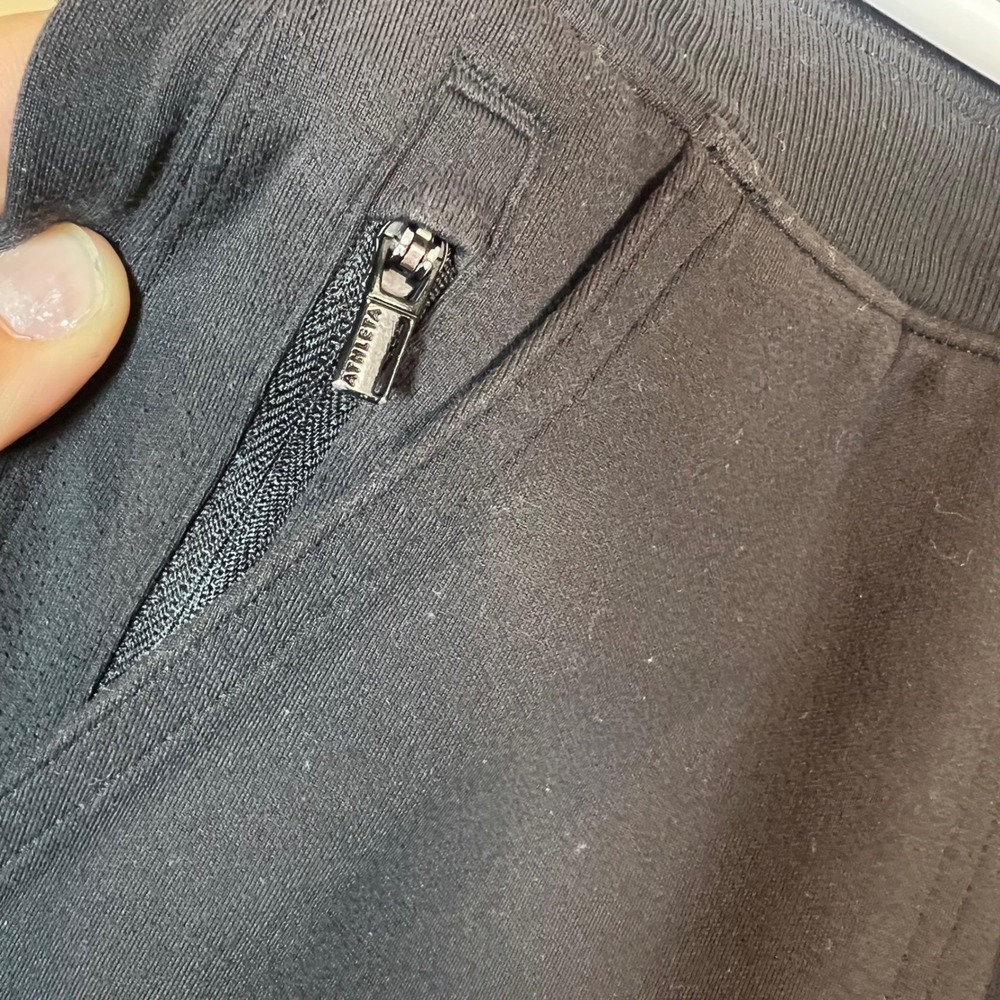 Athleta Trekkie North Joggers Black Hiking Travel Pants 597888 Small Tall ST - Picture 2 of 8